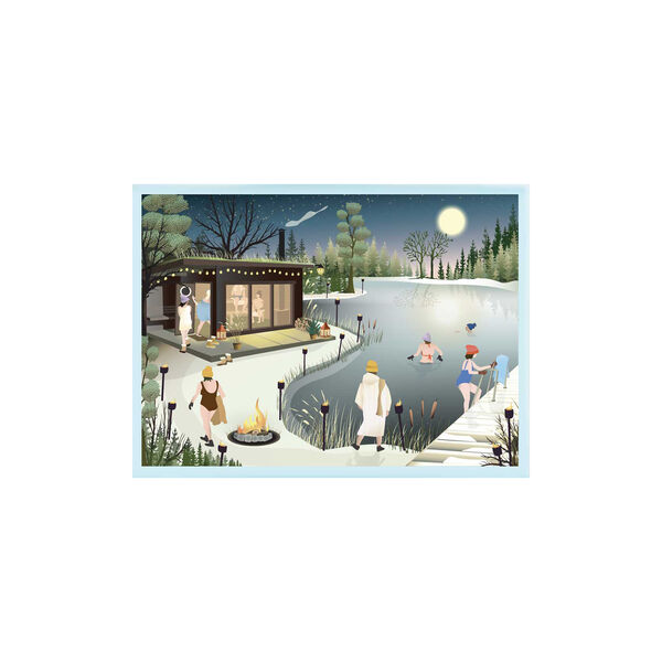 Sauna by the Lake 1000 pieces Sauna by the Lake 1000 pieces, ViSSEVASSE