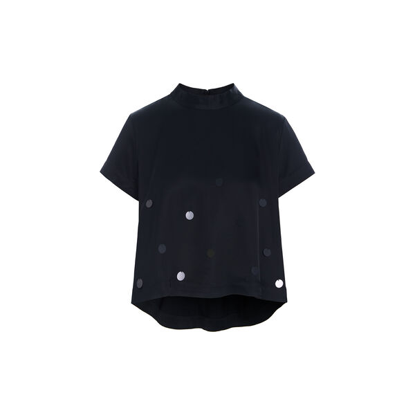 Kuhaku Sequin Blouse | Black, BITTE KAI RAND