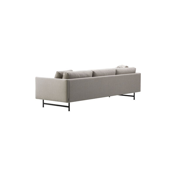 5653 Calmo 95 3-seater Sofa, beige/black, Fredericia Furniture