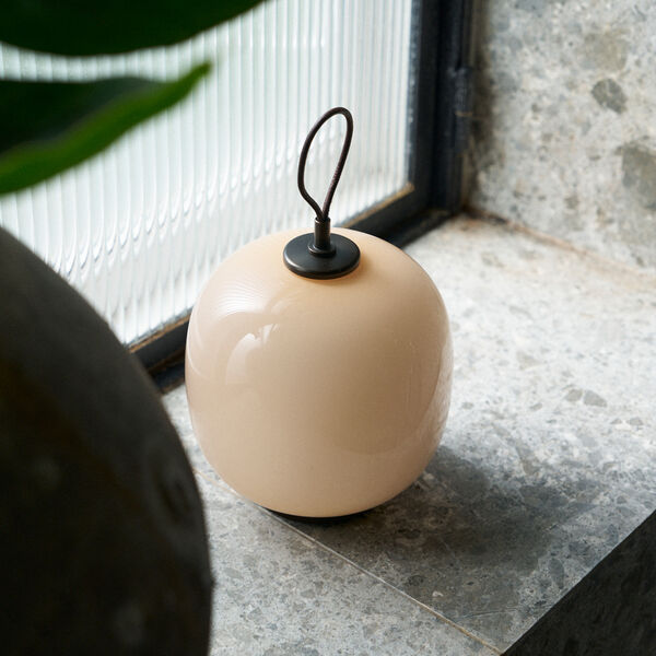 VL45 Radiohus Portable Lamp, dusty terracotta, Louis Poulsen