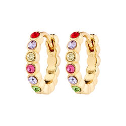 KLEOPRATRA Hoops, gold plated, Pilgrim