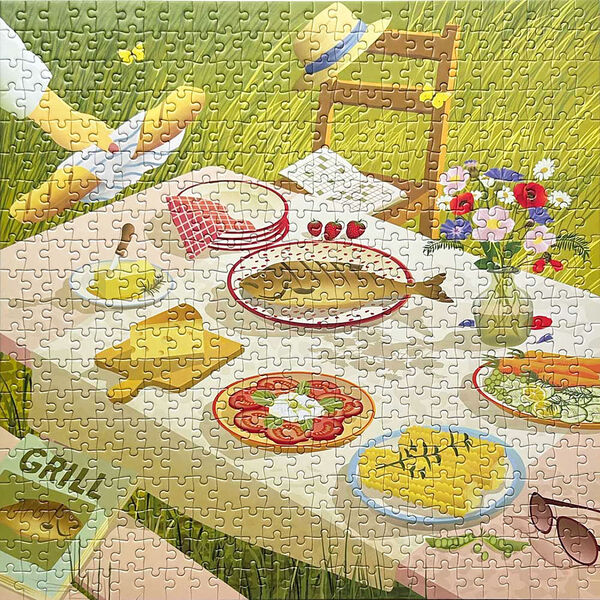 Summer Table & Me Puzzle 500 pieces, ViSSEVASSE
