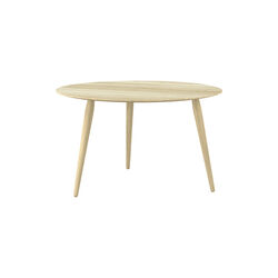 PLAYround Ø75 Coffee Table, soap treated oak, Bruunmunch Furniture