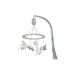 Sleepy Musical Mirror Mobile, grey, Done by Deer