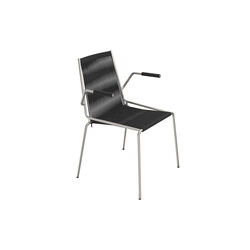 Noel Armrest Chair, steel/black, Thorup Copenhagen