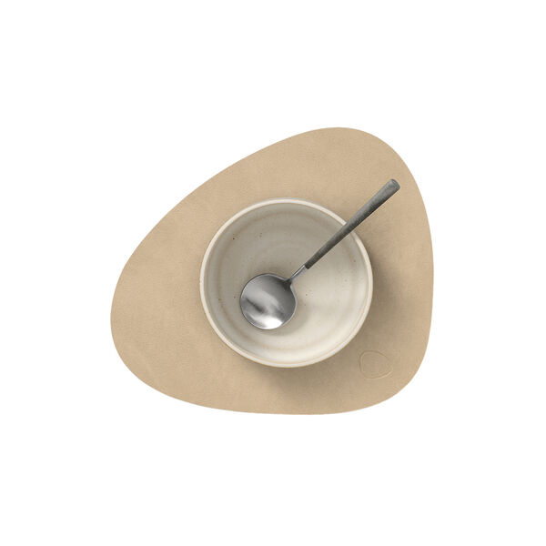 Nupo table mat Curve S, sand, LIND DNA