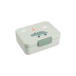 Playground Lunch Box with Divider, green, Done by Deer