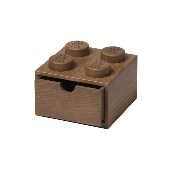 LEGO® 2x2 Desk Drawer, dark stained oak, Room Copenhagen