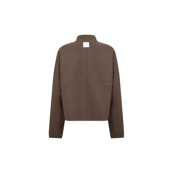 LR-SANNIE 1 Jacket, chocolate chip melange, Levet&eacute; Room