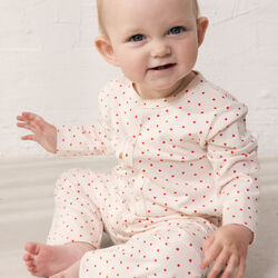 Ruka Romper, happy hearts, MarMar Copenhagen