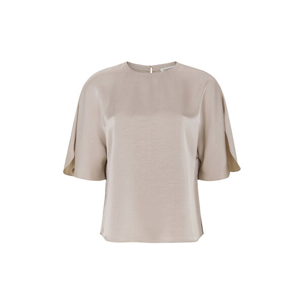 TDAya SS Blouse, cement, Tooday