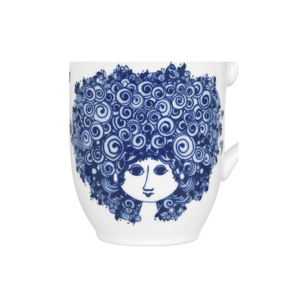 Rosalinde Mug, blue Rosalinde Mug, blue, Bjørn Wiinblad