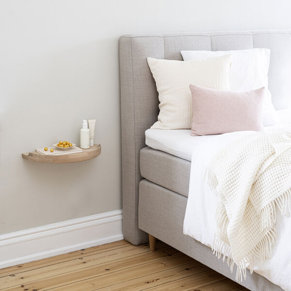 Arcus Console Shelf, white oiled oak, Aakjaer Furniture