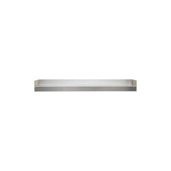 KOMPAKT Shelf | Medium | White/Aluminium, oursociety