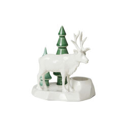 Winter Stories Reindeer candlestick, Dottir Nordic Design