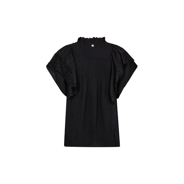MMWea Flowish Blouse, black, MOS MOSH