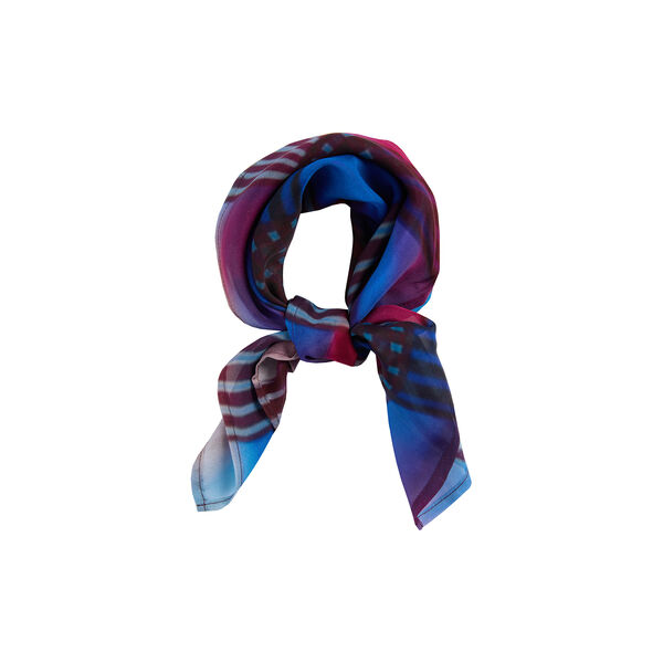 Transparent touch scarf, tartan, BITTE KAI RAND