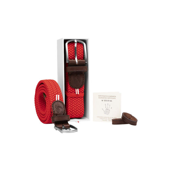 Brussels Belt, red, La Boucle