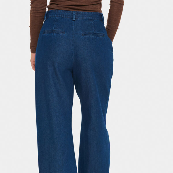 JaclynSZ Pants, dark blue denim, Saint Tropez