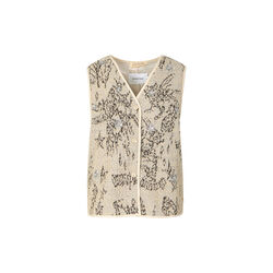 Sequins vest, grey sequins, Coster Copenhagen