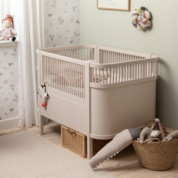 Sebra Bed Baby & Jr., birchbark rose, Sebra