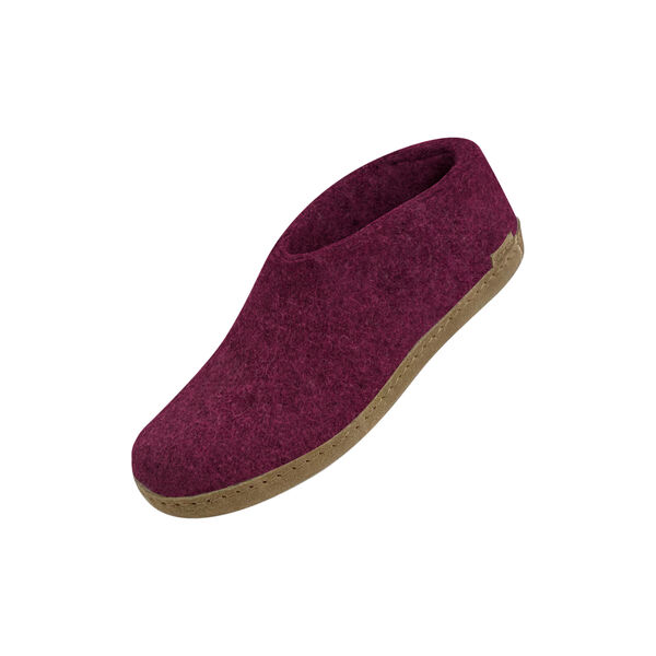 Felt Shoe, cranberry, Glerups