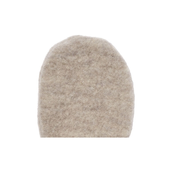 Wool Fleece Miitens Jay, khaki melange, Wheat