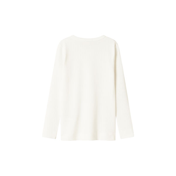 Plain Tee LS T-shirt, gentle white, MarMar Copenhagen