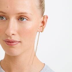 EVON Earrings 2-in-one set, gold plated, Pilgrim