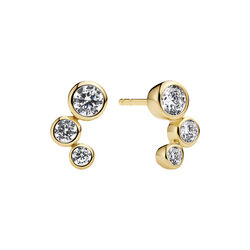 Sardinien Tre Earrings | Gold plated, Sif Jakobs Jewellery