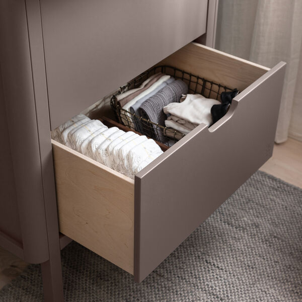 Sebra Changing Unit with Drawers, jetty beige Sebra Changing Unit with Drawers, jetty beige, Sebra