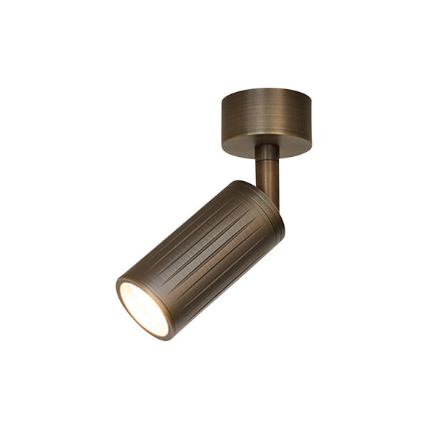 Luminar Canopy Ceiling Light, browned brass, Rama Lights