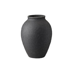 Knabstrup Vase | H 12,5 | Black, Knabstrup Keramik