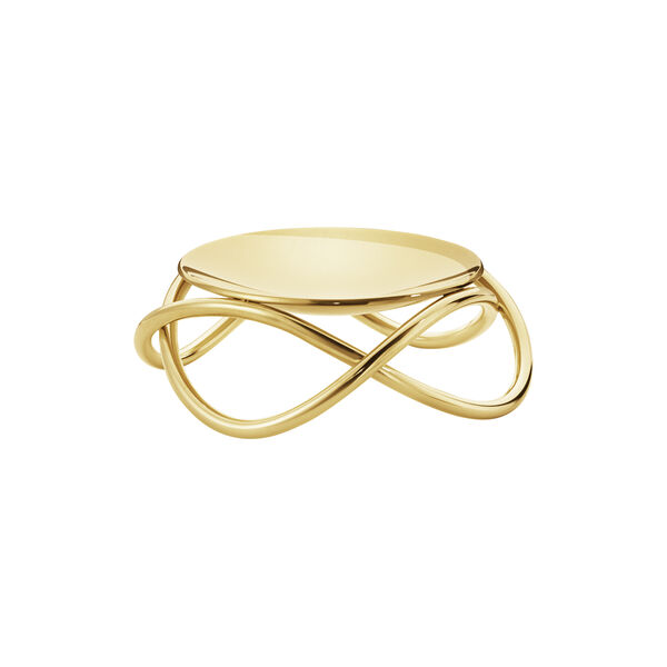 Glow Candleholder, gold, Georg Jensen