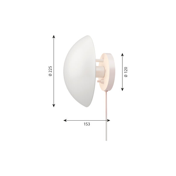 PH Hat Wall Lamp, Louis Poulsen