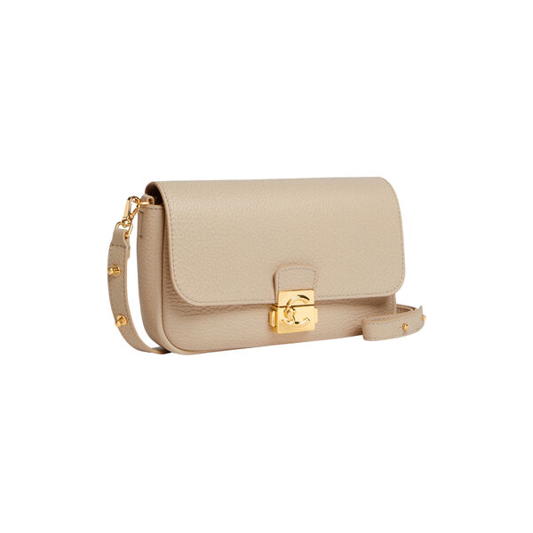 COCCINELLE C-ME LOCK, sandshell, Coccinelle