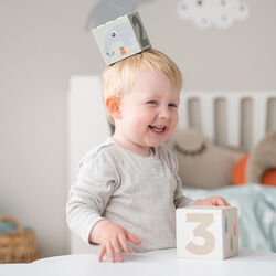 Deer Friends Stacking Cubes 5 pcs., colour mix, Done by Deer