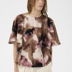 KBFrigg Top, frigg print, Karen by Simonsen
