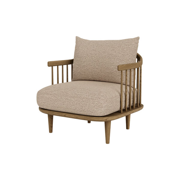 Fly SC10 Lounge Chair, Karakorum 003/oiled oak Fly SC10 Lounge Chair, Karakorum 003/oiled oak, &Tradition