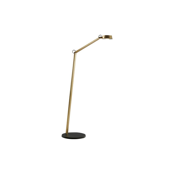 DARK F1 Floor Lamp, brass, LIGHT-POINT