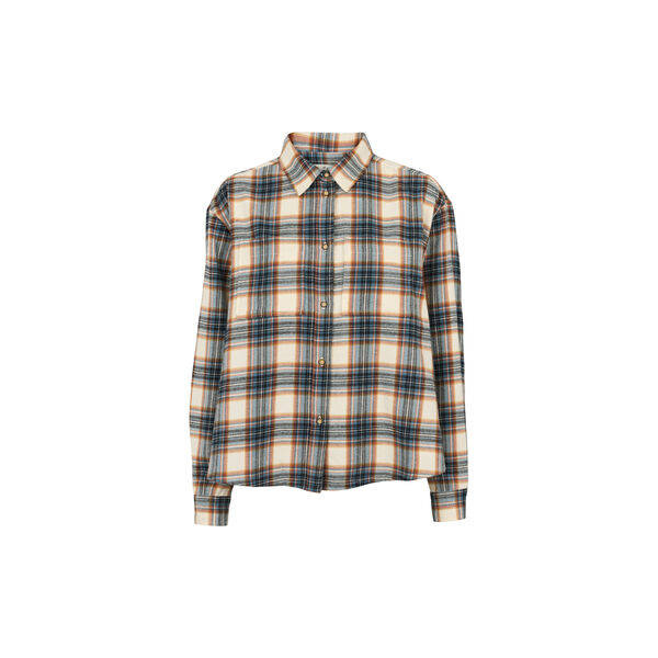 Kira Shirt, copen blue / birch Kira Shirt, copen blue / birch, Basic Apparel