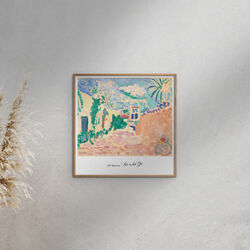 Summer in the Alley, Poster & Frame