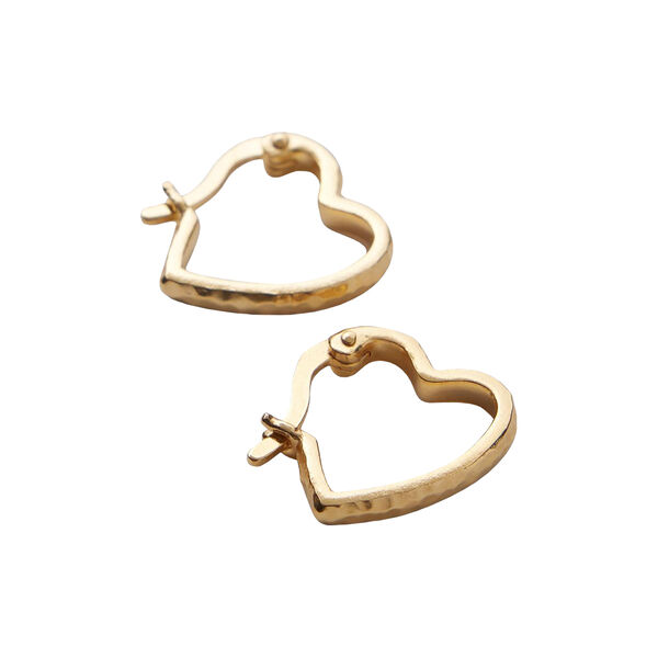 Affection Hoops Small, gold plated, Pernille Corydon Jewellery