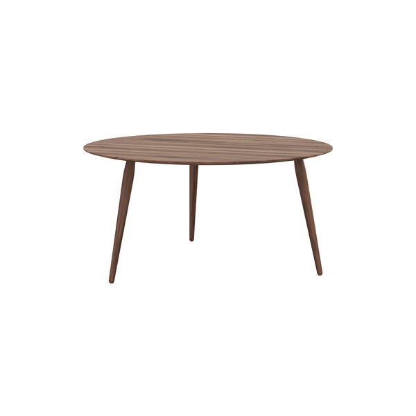 PLAYround Ø90 Coffee Table, natural oiled walnut, Bruunmunch Furniture