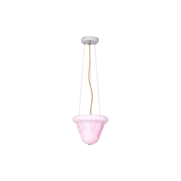 Neo Pendant Light, textured white/strawberry, Original BTC