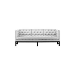 EJ315 3-seater Sofa, 003 Relic/black lacquered oak, Fredericia Furniture