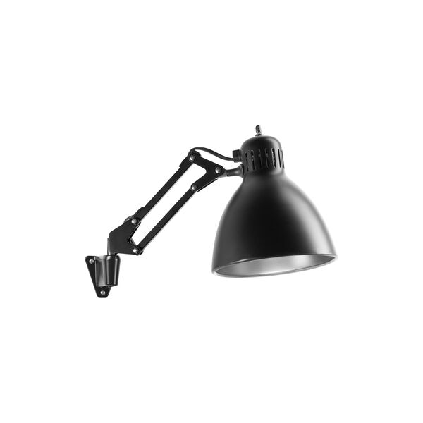 ARCHI W1 Wall Lamp, black/silver ARCHI W1 Wall Lamp, black/silver, Nordic Living