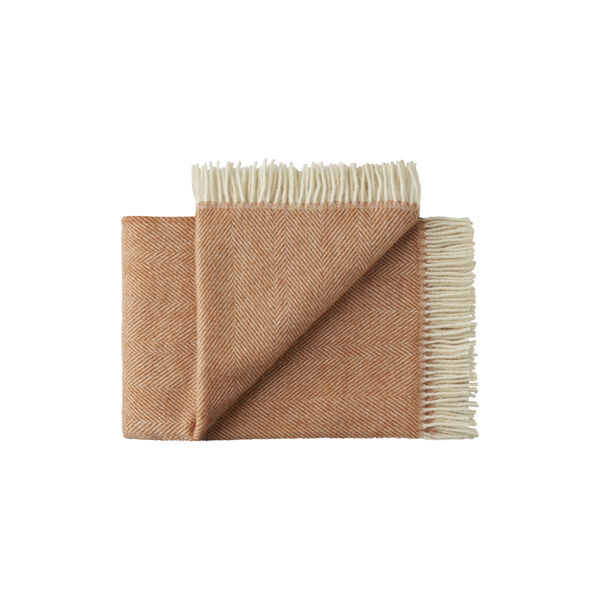 Rømø Throw, 0106 apricot orange Rømø Throw, 0106 apricot orange, Silkeborg Uldspinderi