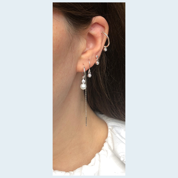 Crystal Hook Threader, The Earring Shop