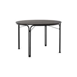 Thorvald SC98 Outdoor Dining Table, warm black, &Tradition